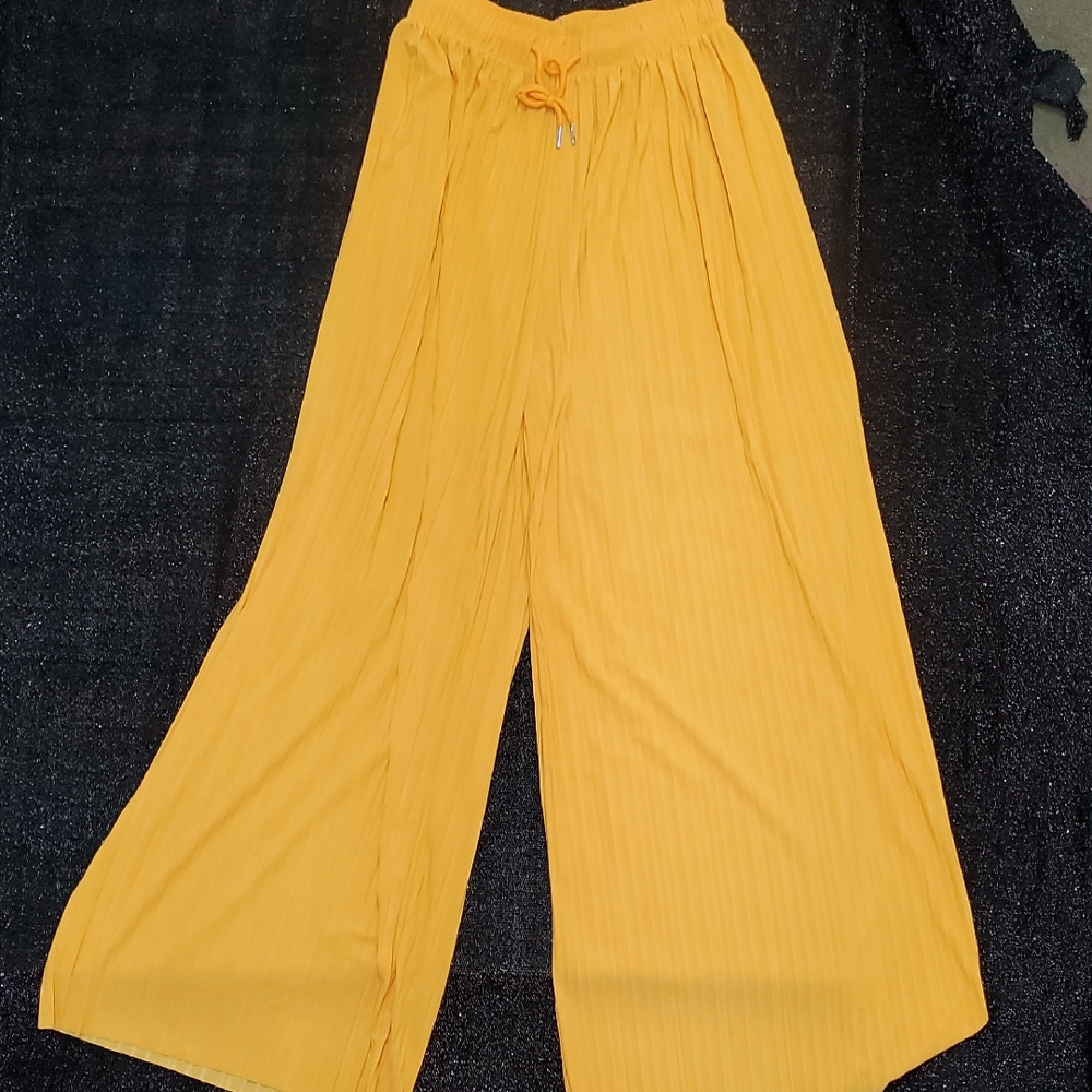 Eberjey Yellow Elastic Waist Pants